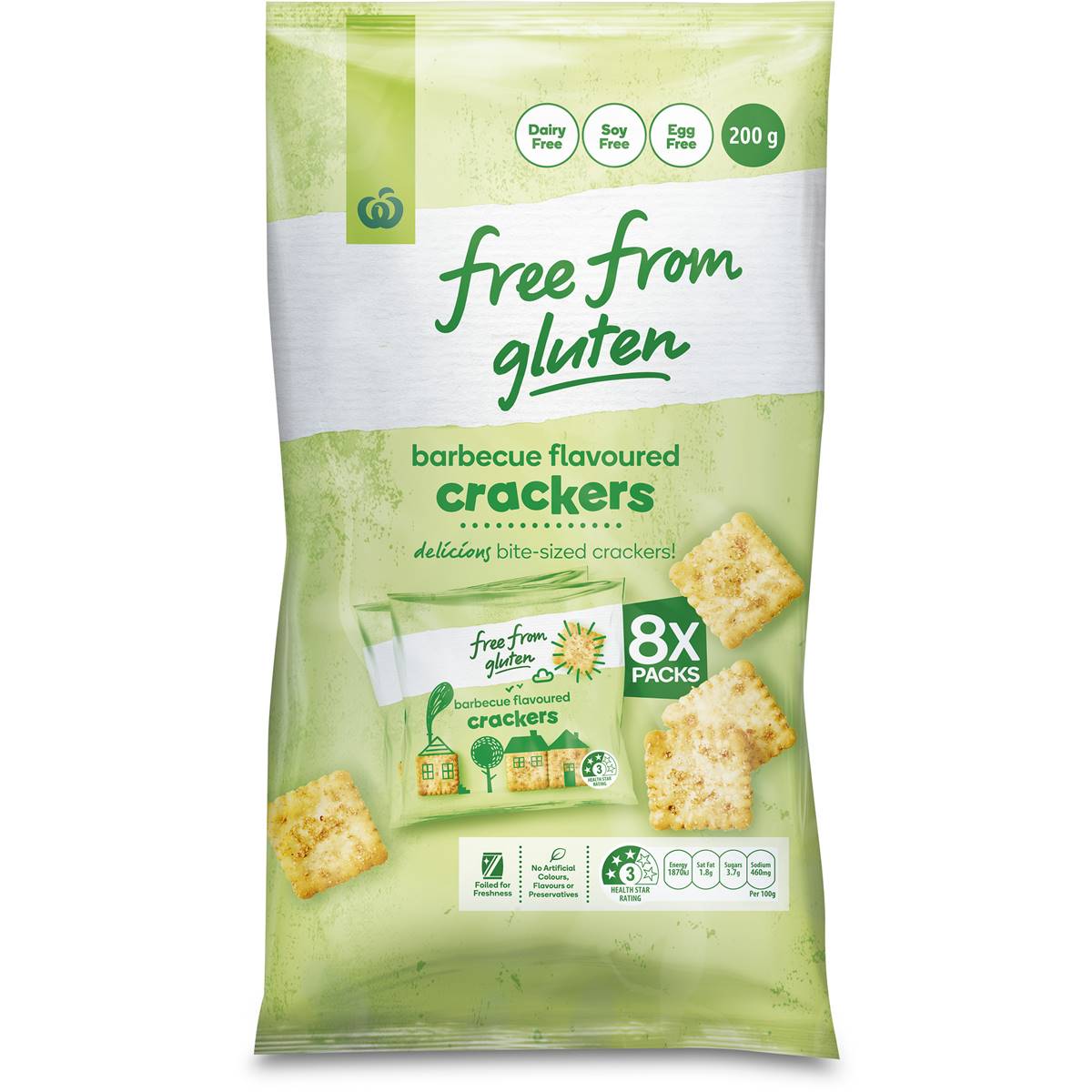 Free From Gluten Barbecue Flavoured Crackers