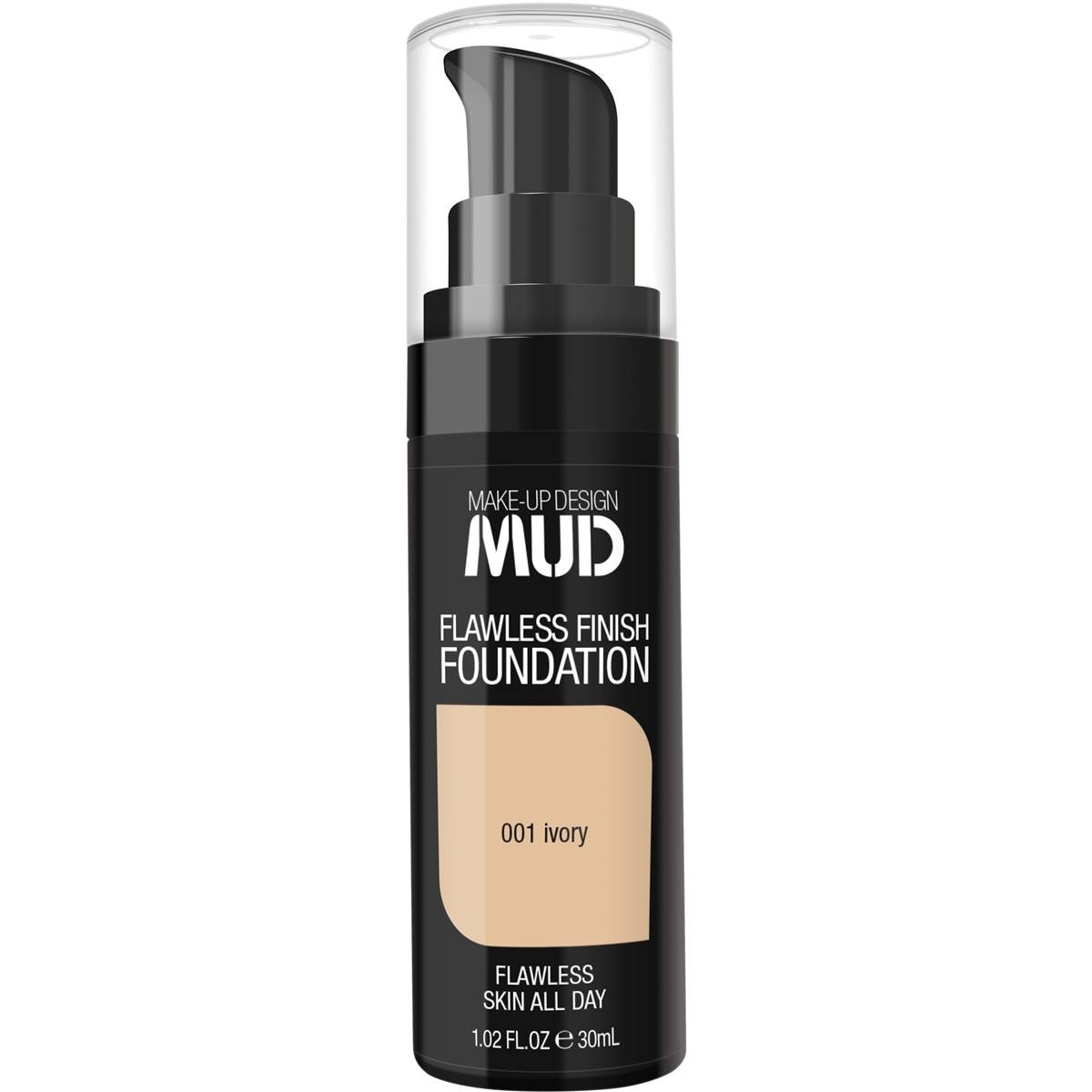 Mud Liquid Foundation 001 Ivory