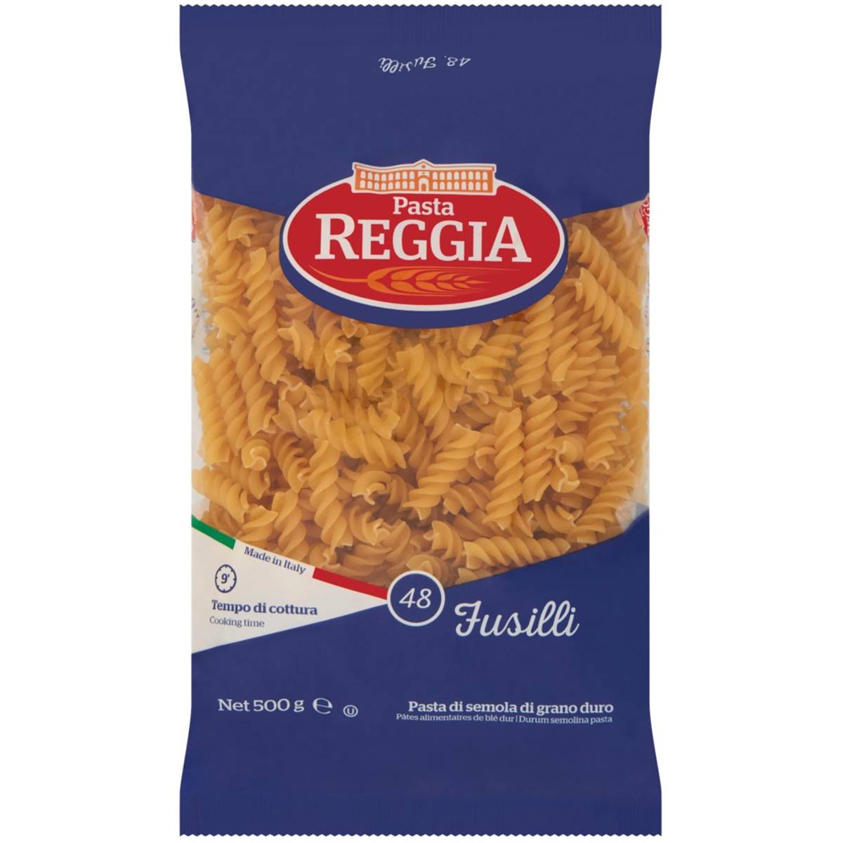 Pasta Reggia Fusilli No. 48 500g Woolworths