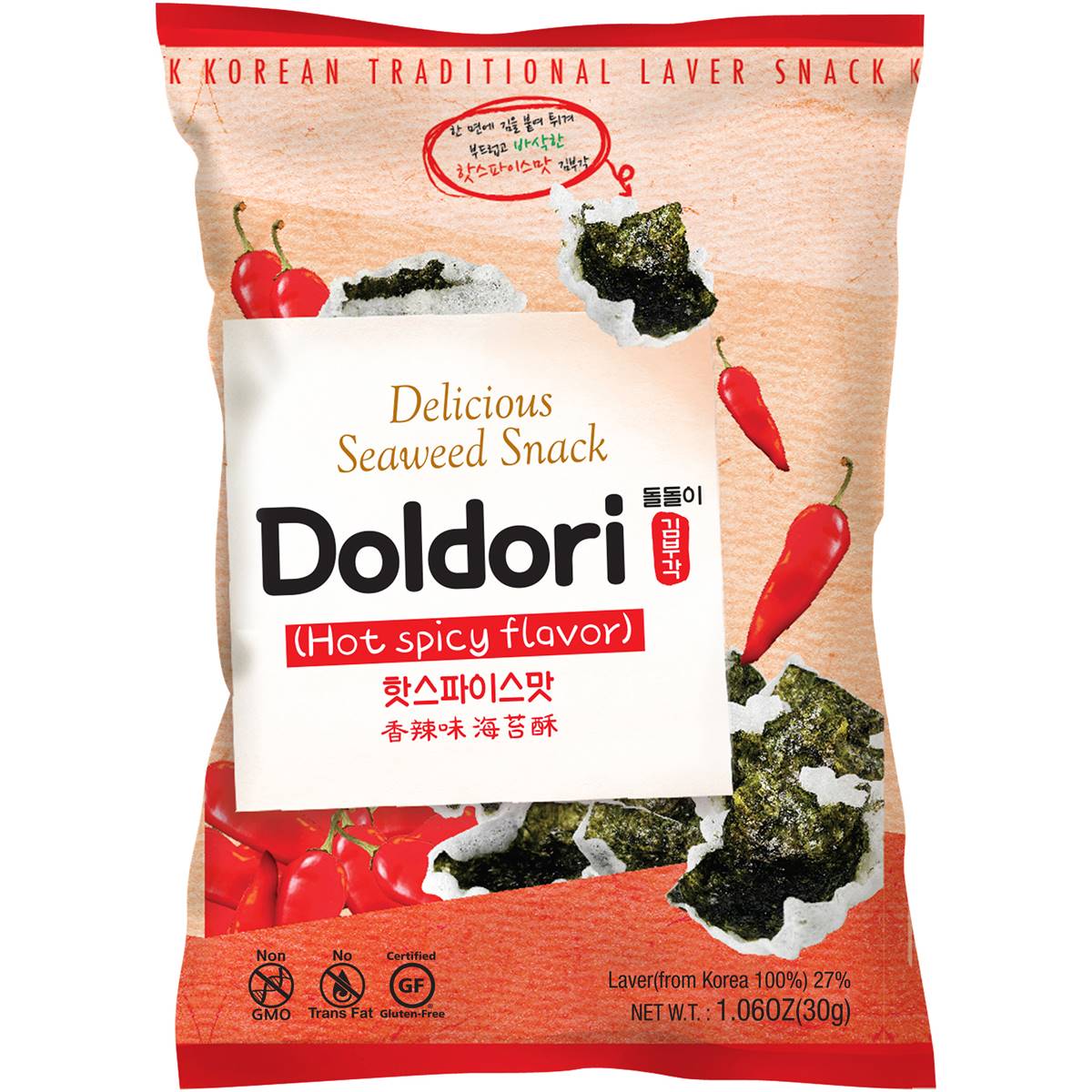 Doldori Seaweed Hot & Spicy