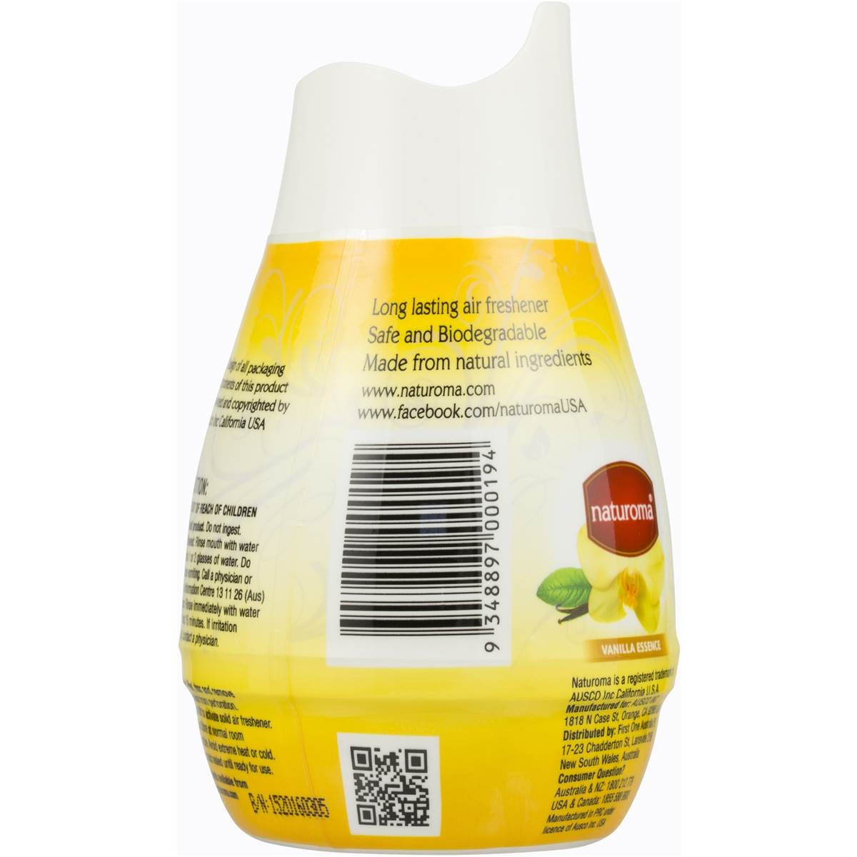 Naturoma Long Lasting Gel Air Freshener Assorted 220g Woolworths