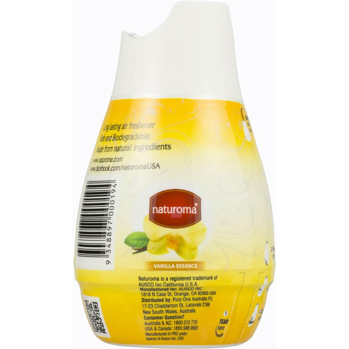 Naturoma Long Lasting Gel Air Freshener Assorted 220g Woolworths