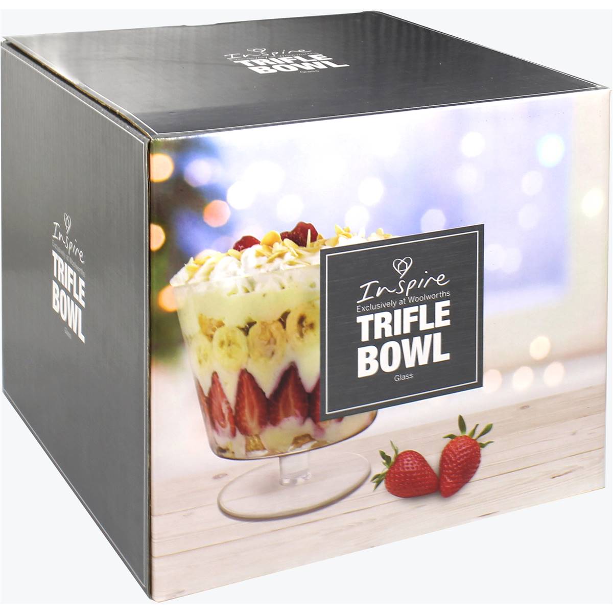Inspire Christmas Trifle Bowl Each Woolworths