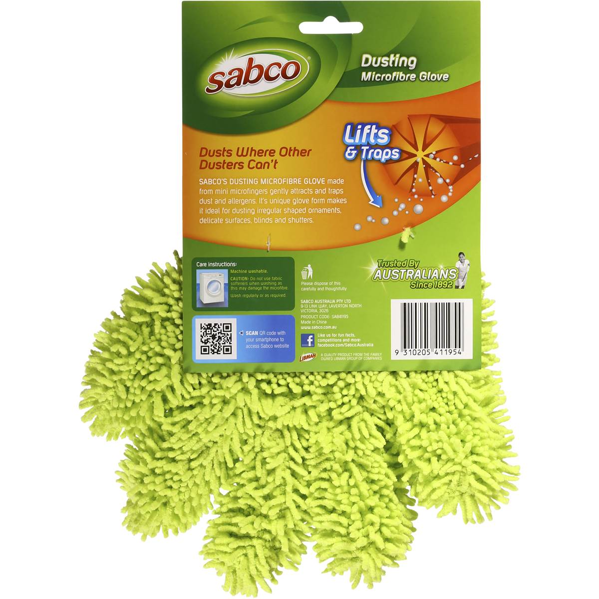 Sabco Microfibre Dusting Glove each Woolworths
