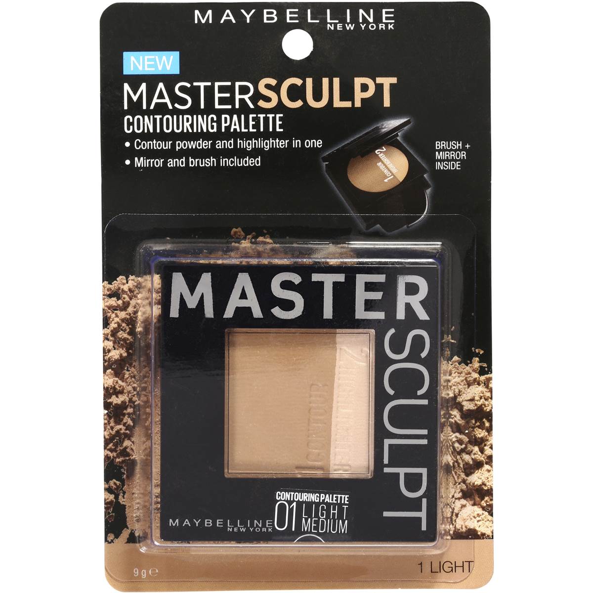 Maybelline Master Sculpt Contouring Palette Light Each Woolworths