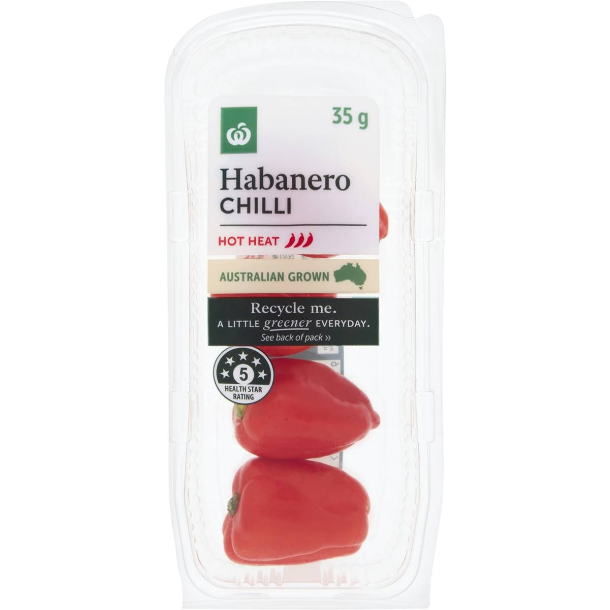 Woolworths Chilli Habanero