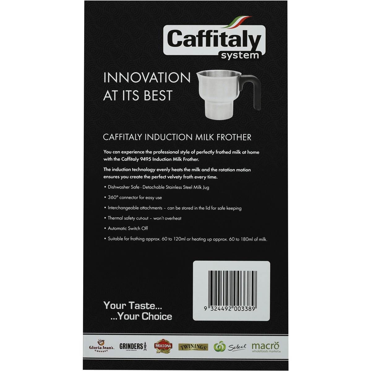 Caffitaly Milk Frother Sm9495 Each Woolworths