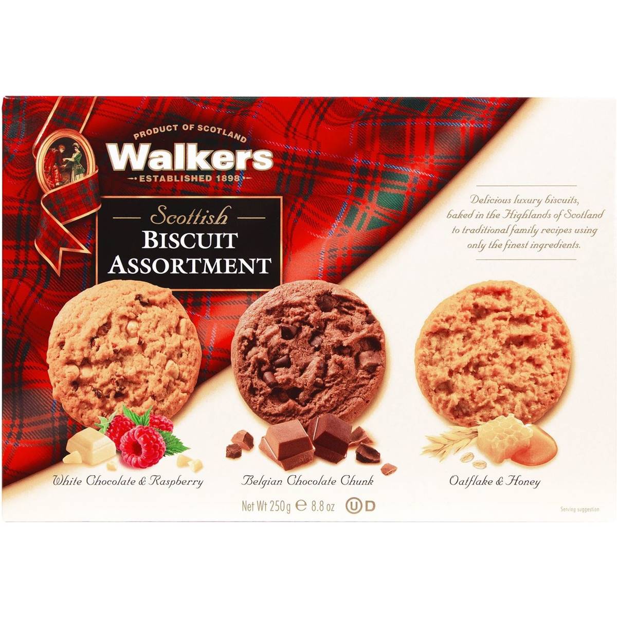 Walkers Scottish Assorted Biscuits 250g Woolworths