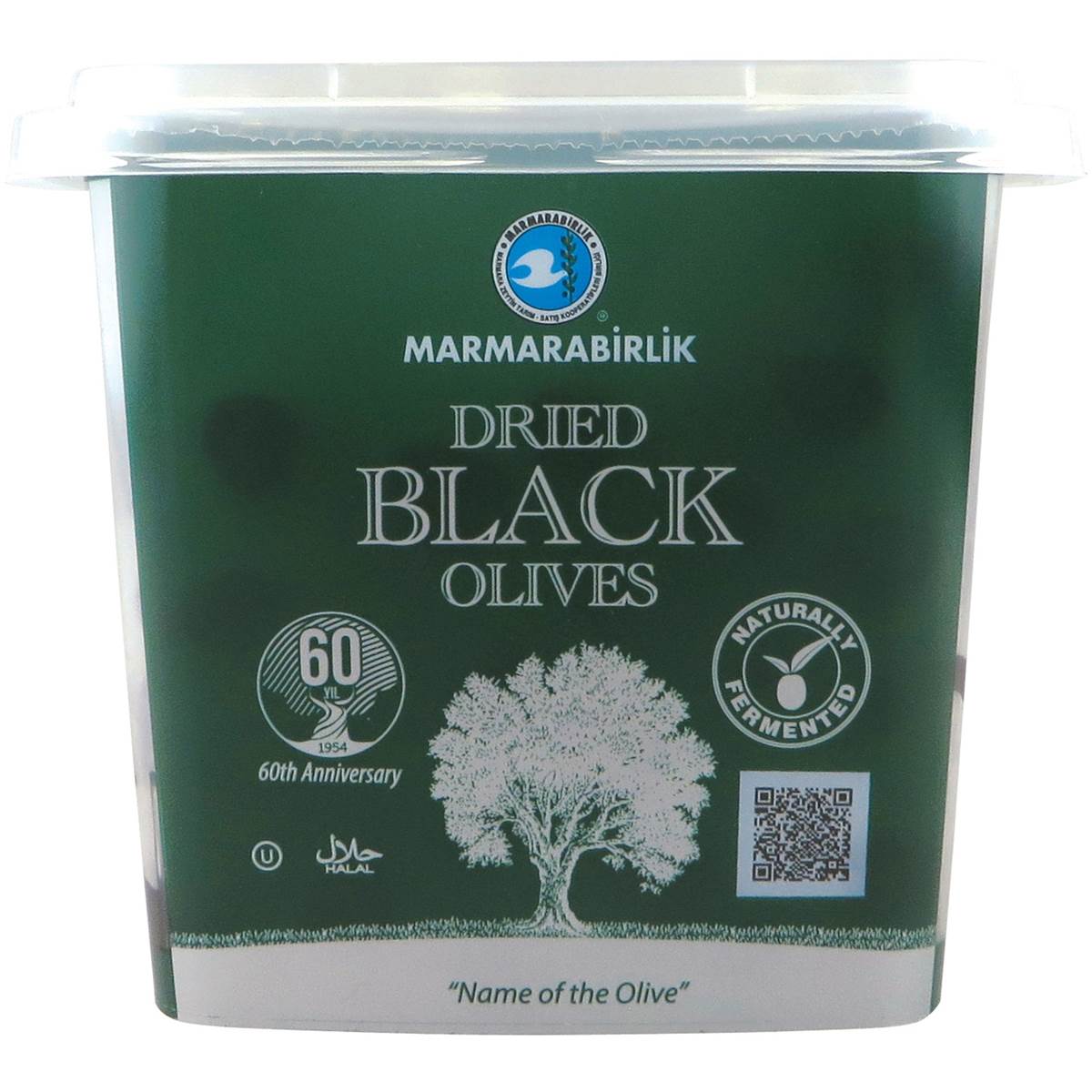 Marmarabirlik Dry Black Olives Green