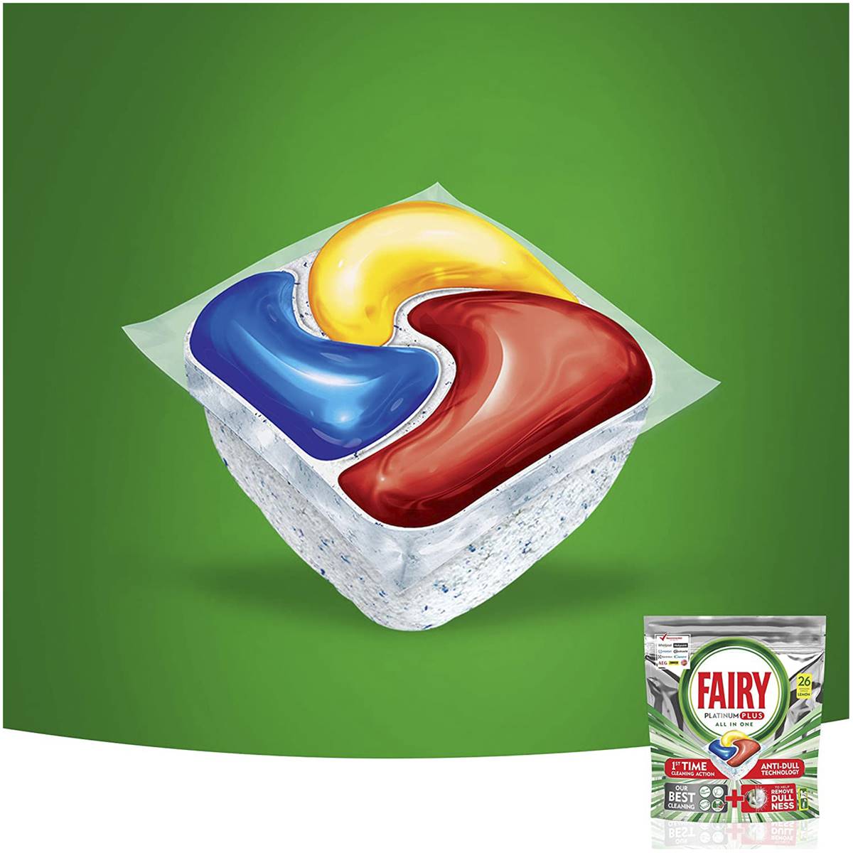 Fairy Platinum Plus Dishwasher Tablets Lemon 45 Pack Woolworths