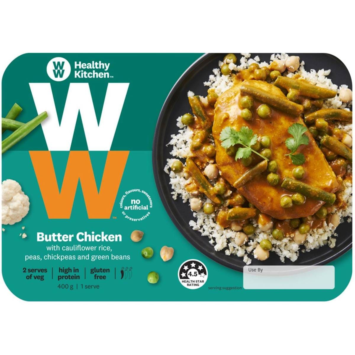 Weight Watchers Butter Chicken Chilled Meal 400g Woolworths