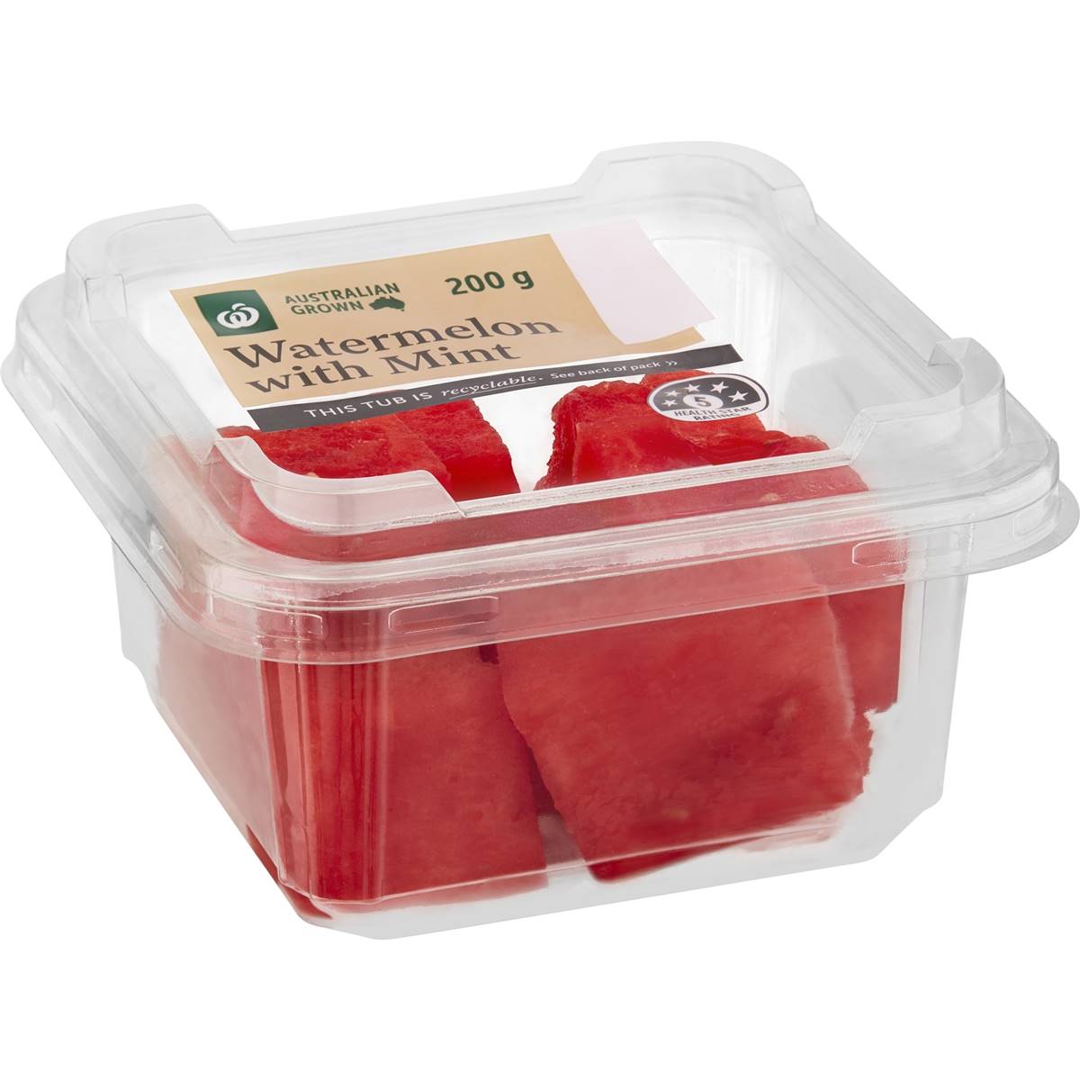 Perfection Freshly Cut Watermelon & Mint 220g Woolworths