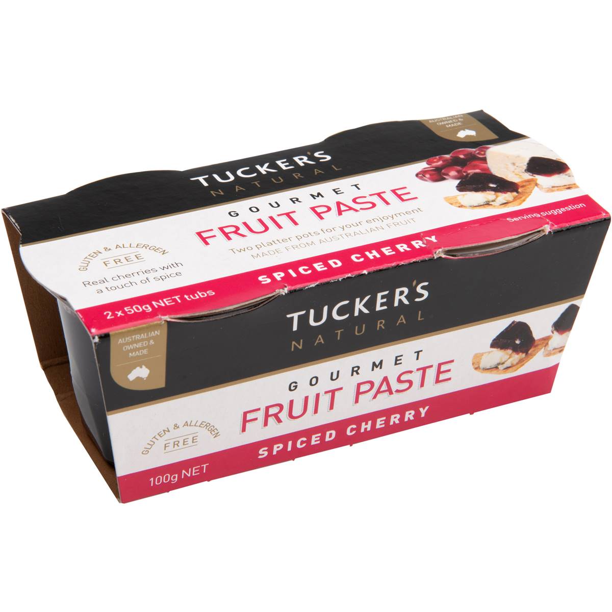 Tuckers Fruit Paste Spiced Cherry