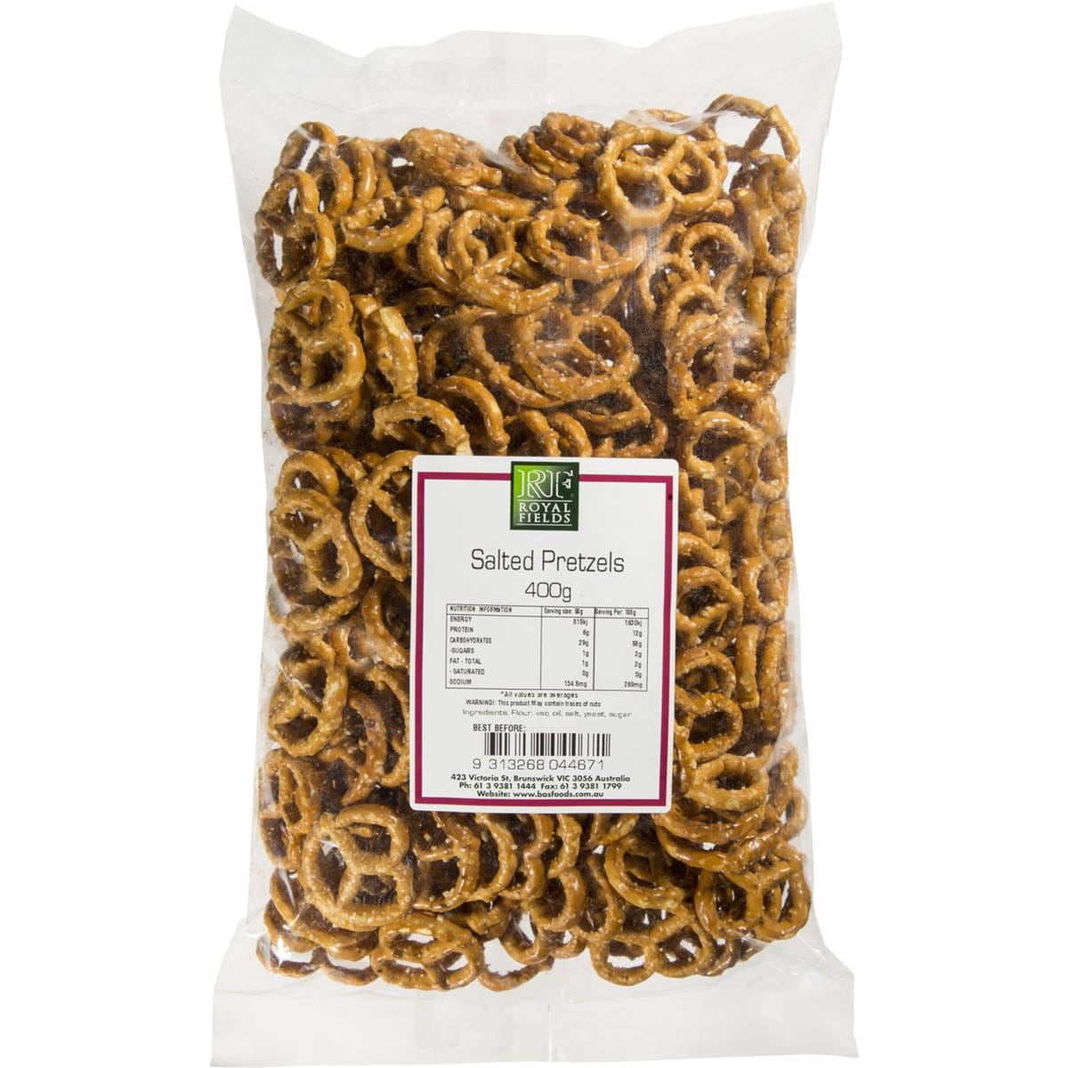 Royal Fields Pretzels 400g Woolworths