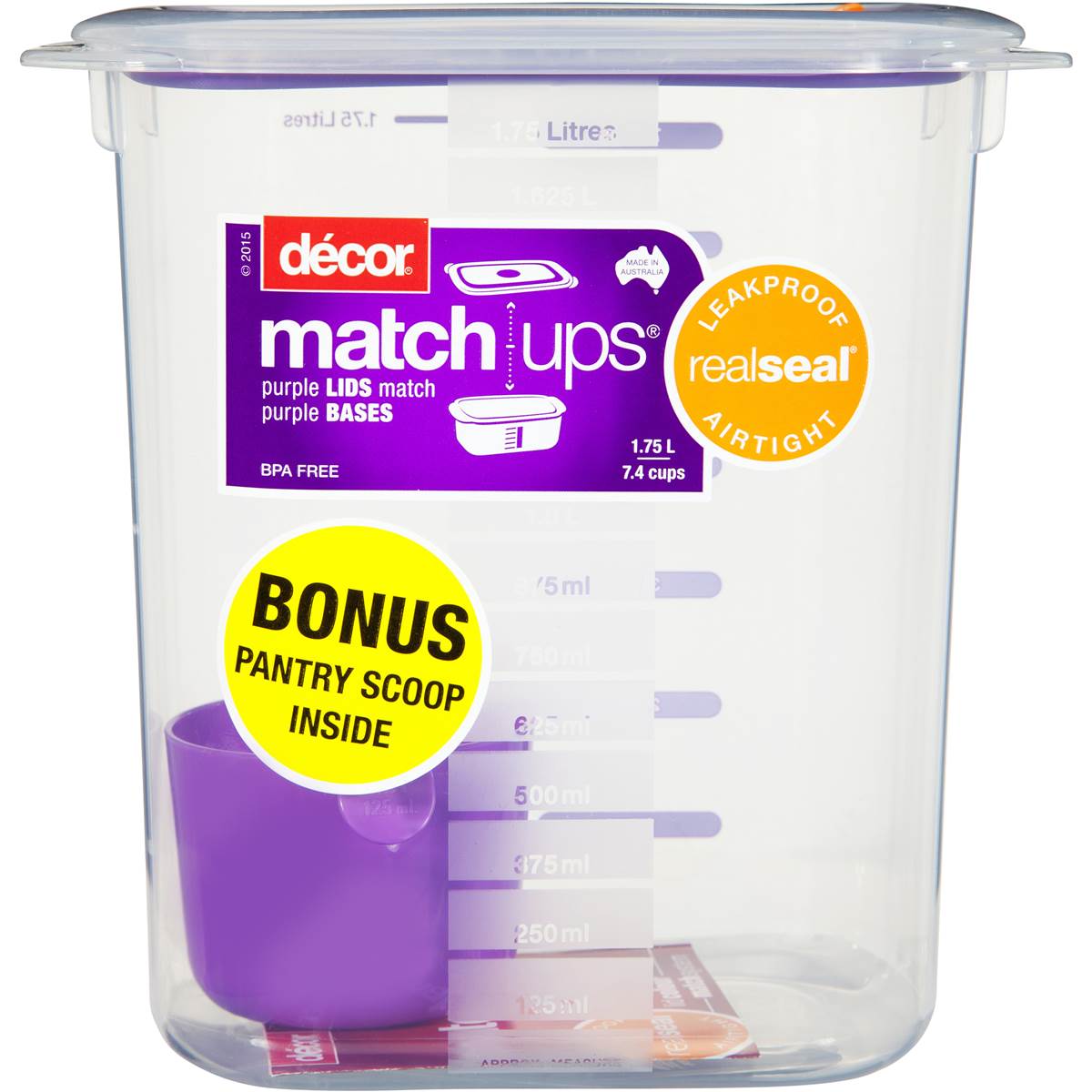 Decor Matchups Storer Tall Oblong 1.75l Woolworths