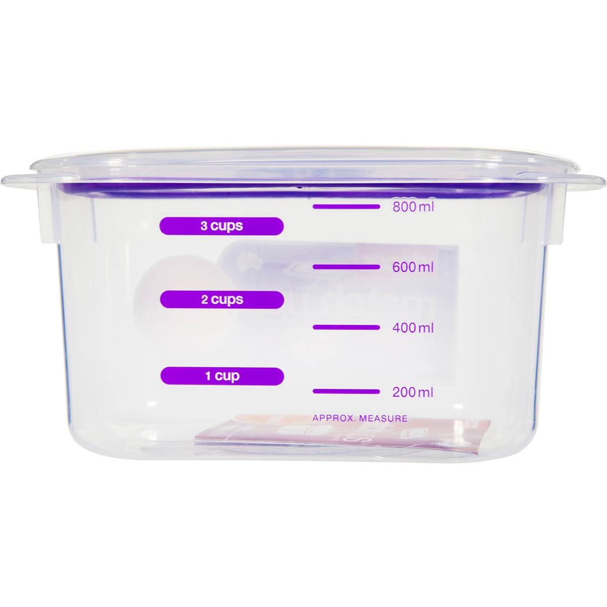 Decor Matchups Storer Tall Oblong 800ml Woolworths