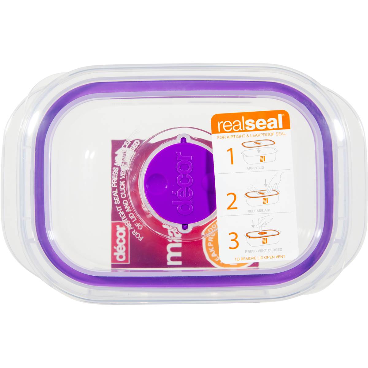 Decor Matchups Storer Tall Oblong 800ml Woolworths