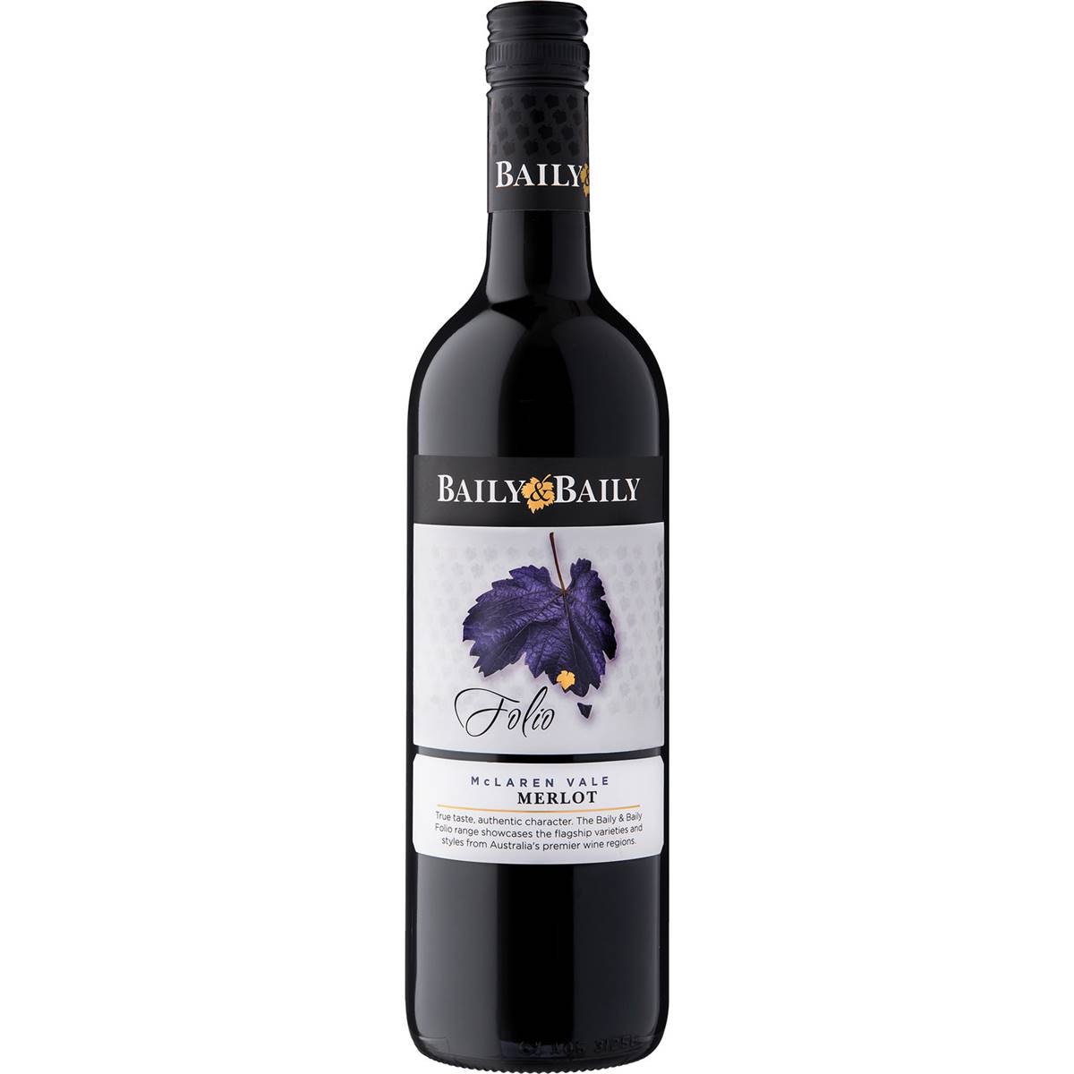 Baily & Baily Merlot Folio