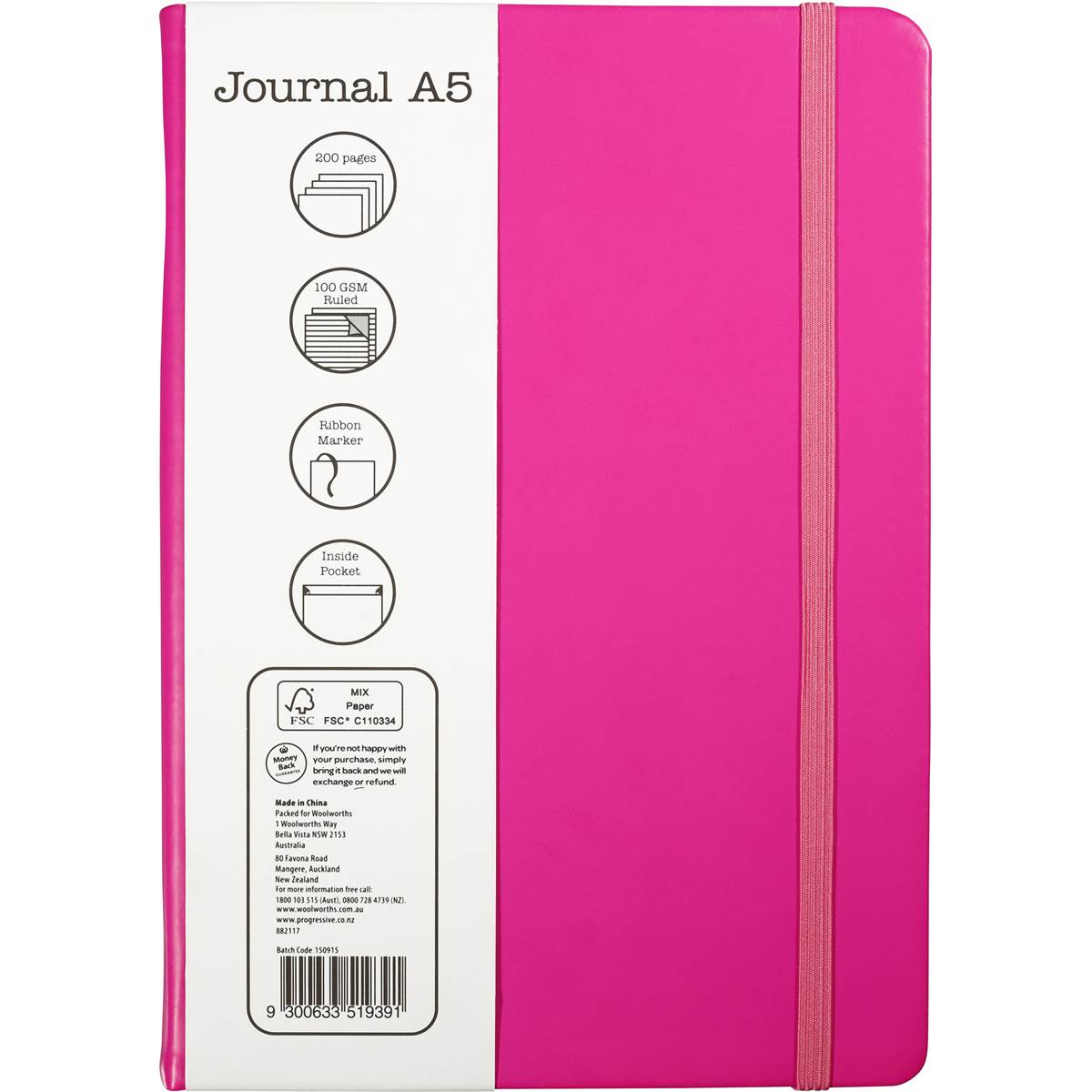 Woolworths Journal A5 Each Woolworths