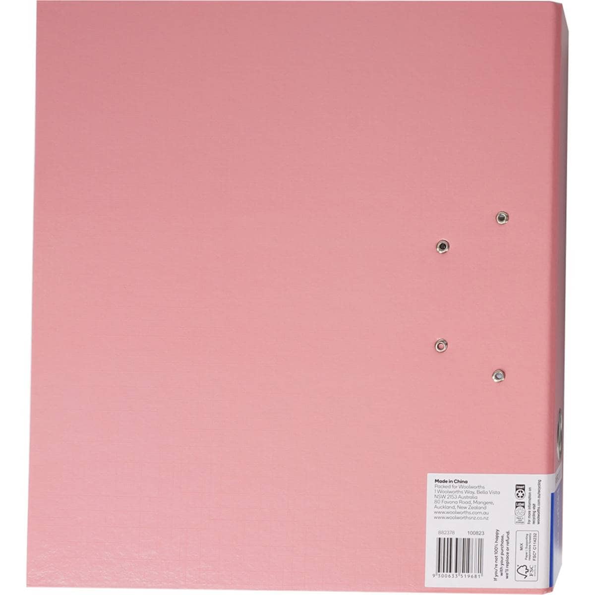 Woolworths Lever Arch Folder Assorted Colour Each Woolworths