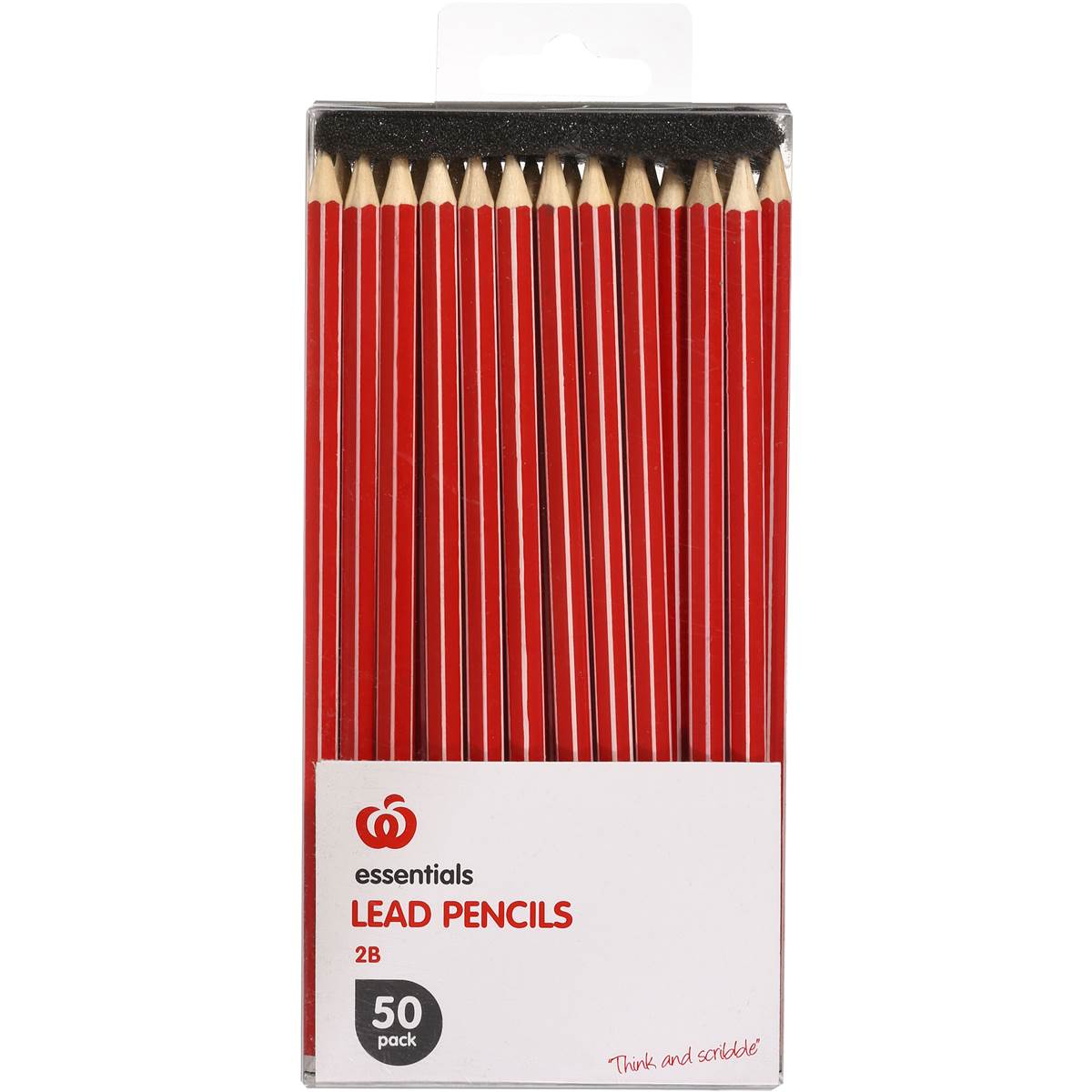 Essentials 2b Pencils 50 Pack | Woolworths