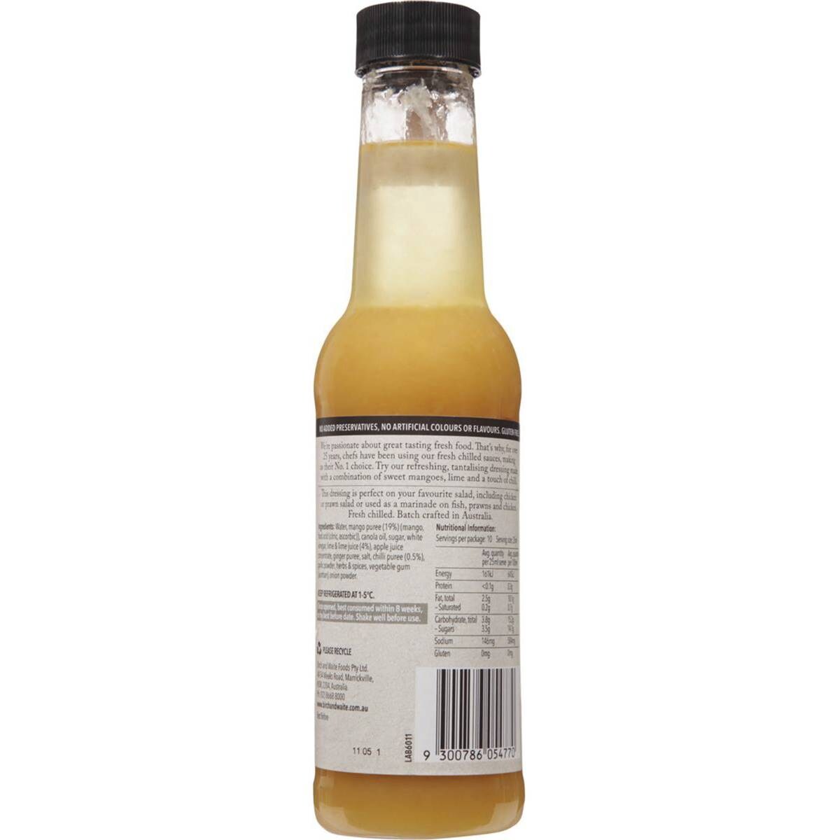 Birch & Waite Mango, Lime & Chilli Dressing 250ml Woolworths