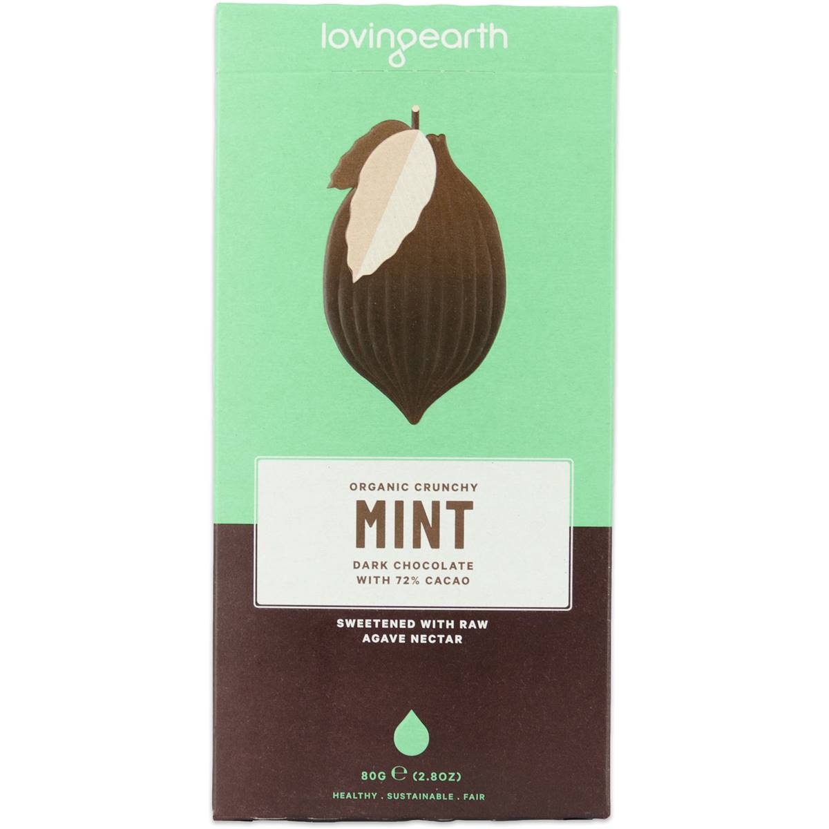 Loving Earth Crunchy Mint Chocolate