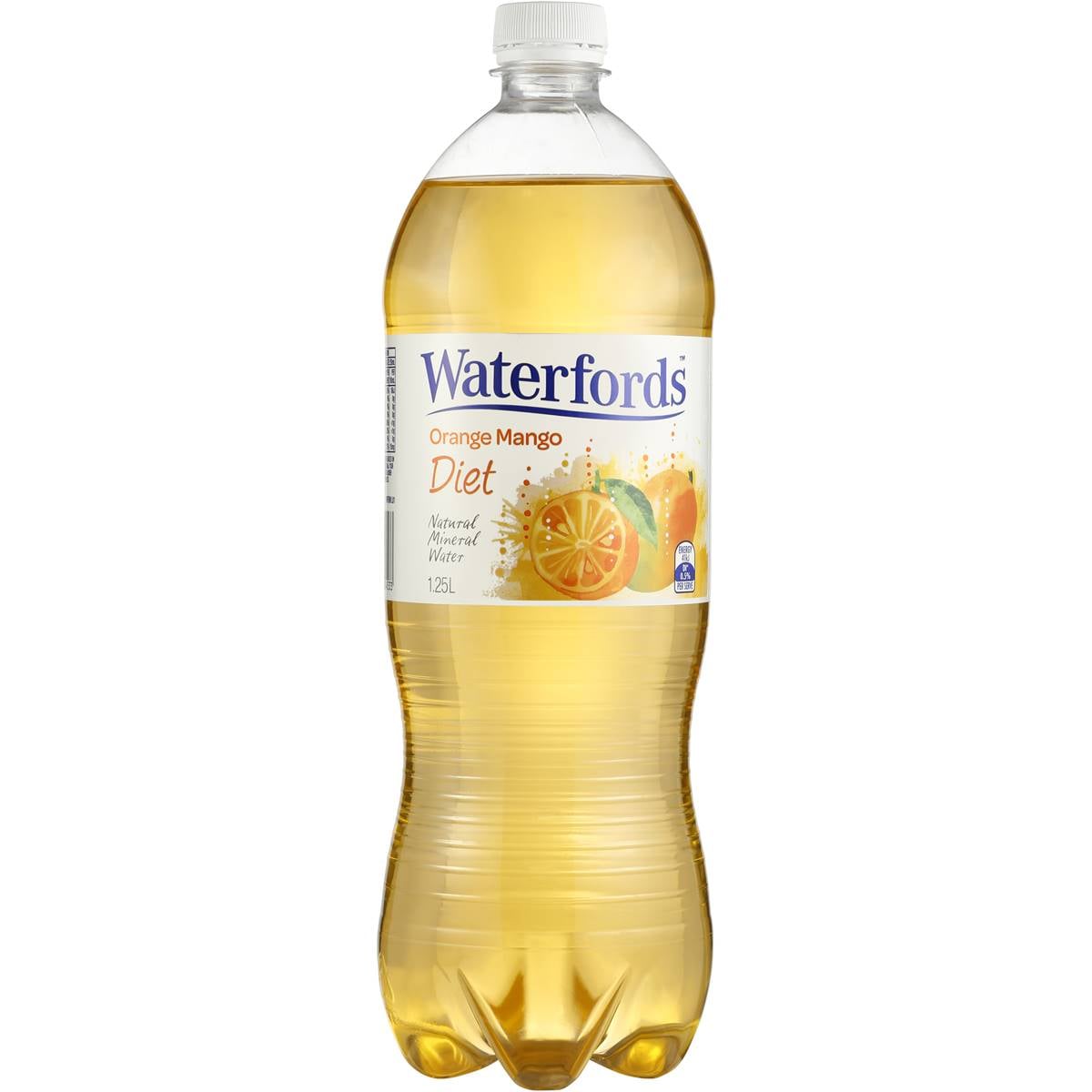 Waterfords Diet Orange & Mango Mineral Water 1.25l Woolworths
