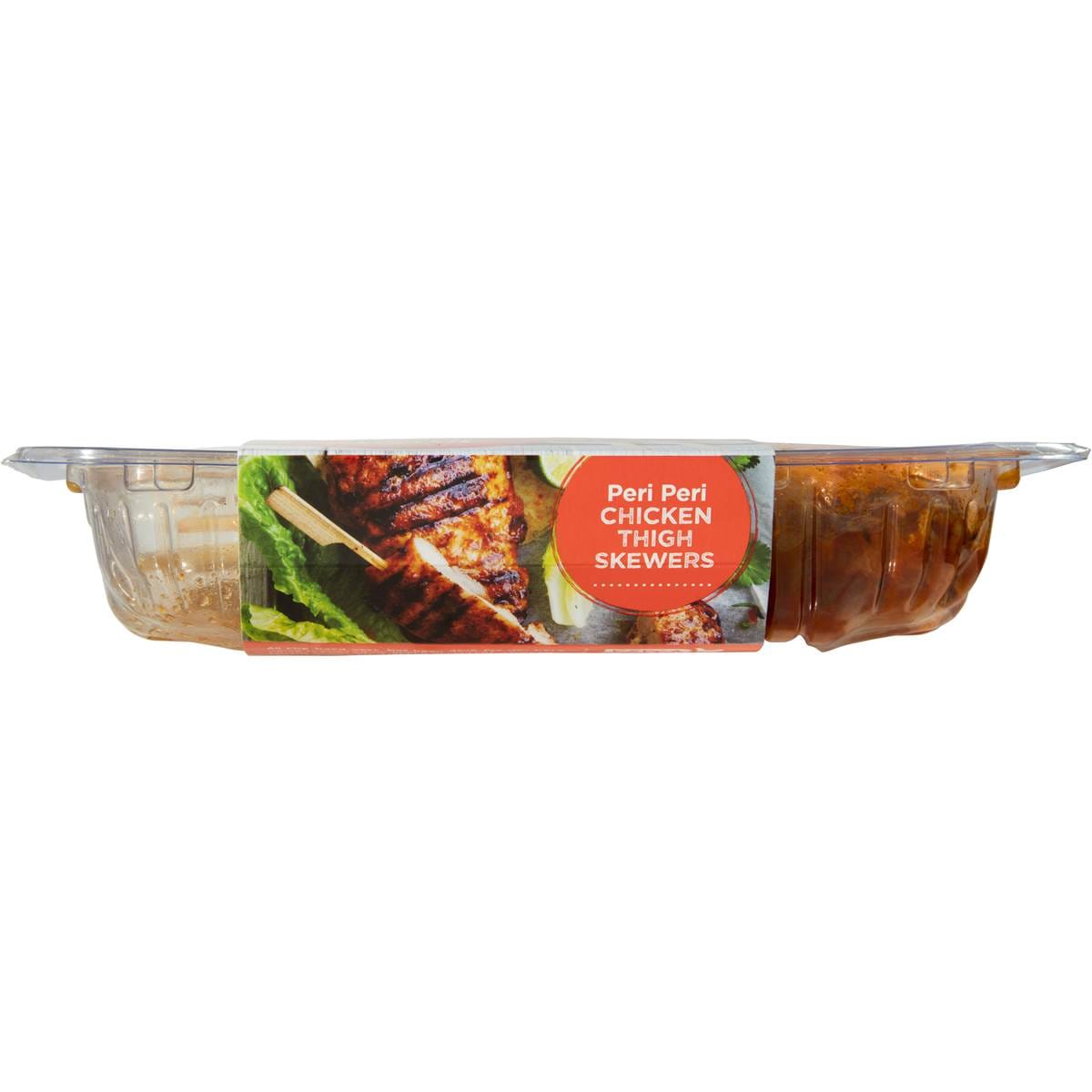 Created With Jamie Peri Peri Chicken Thigh Skewers min. 450g Woolworths