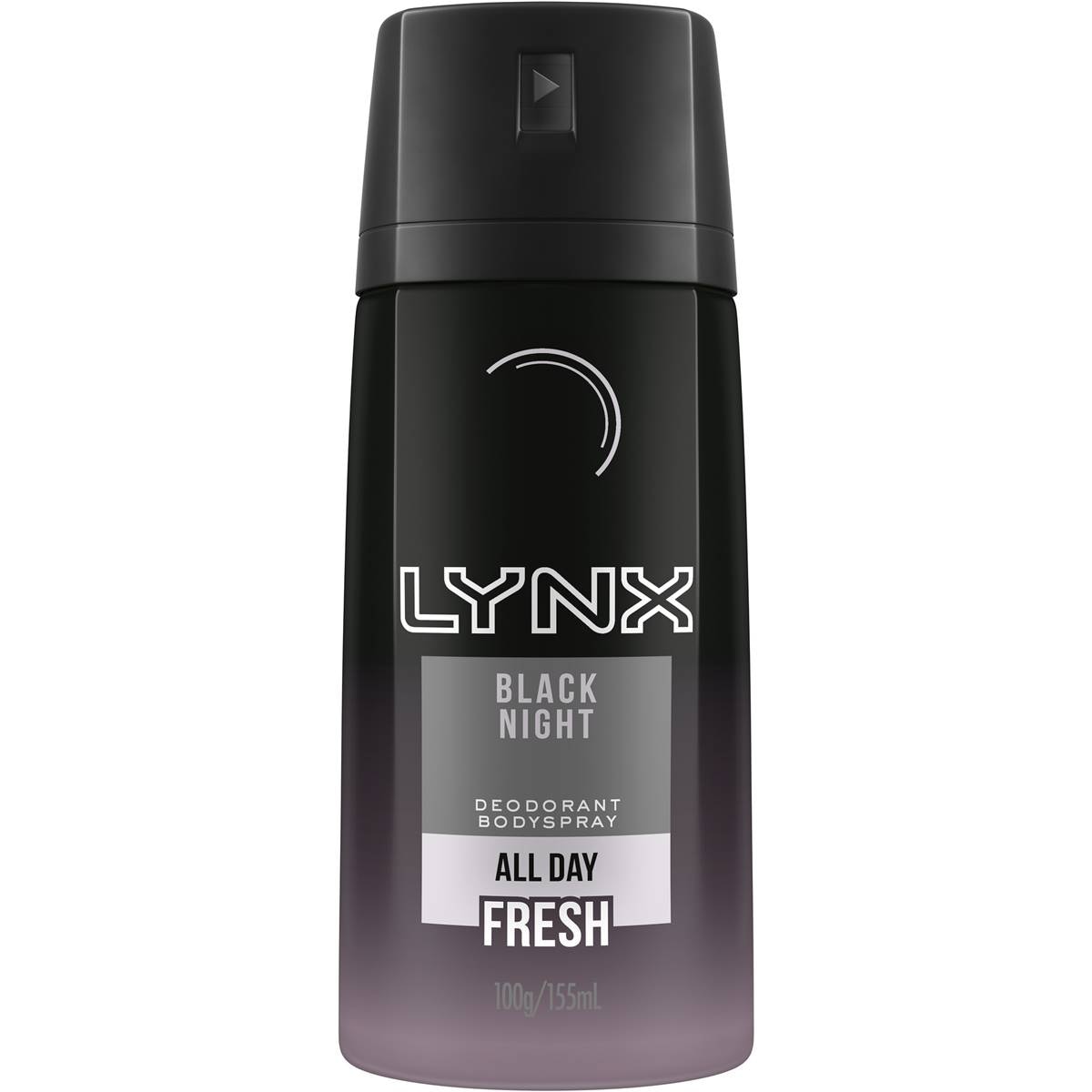 Lynx Men Body Spray Aerosol Deodorant Black Night