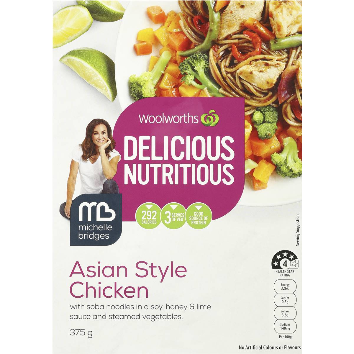 Woolworths Delicious Nutritious Meals 375g Woolworths