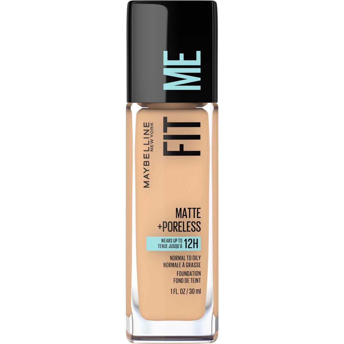 Maybelline Fit Me Matte + Poreless Foundation Natural Beige 220 30ml ...