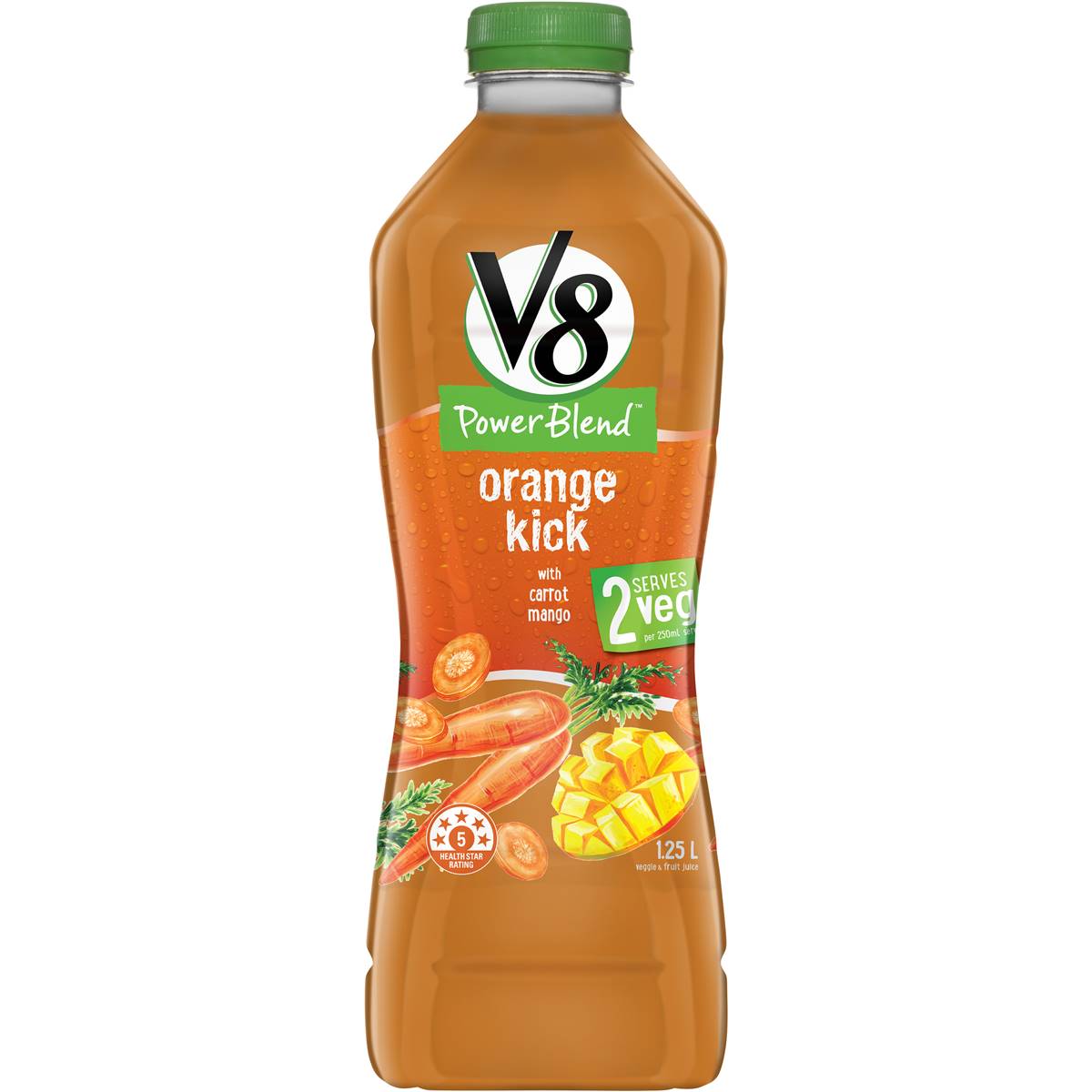 V8 Orange Kick Juice 1.25l Woolworths