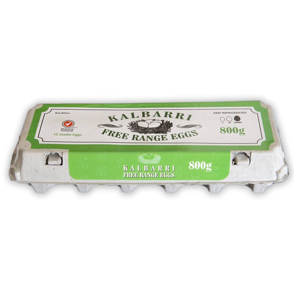 Kalbarri 12 Jumbo Free Range Eggs