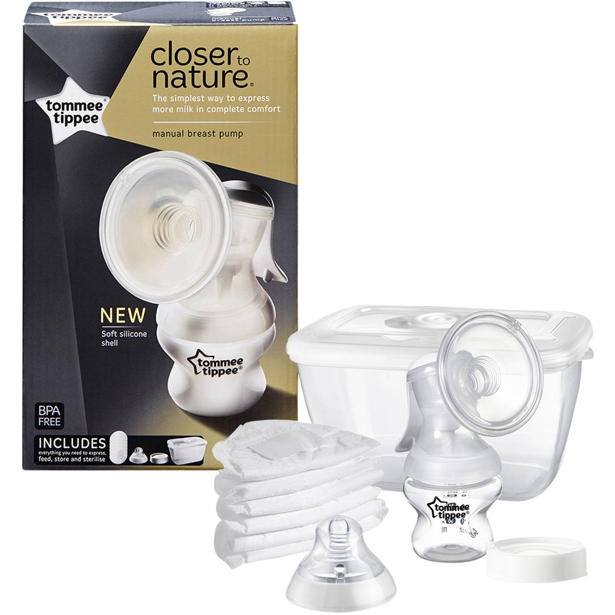 Tommee Tippee Manual Breast Pump Each | Woolworths