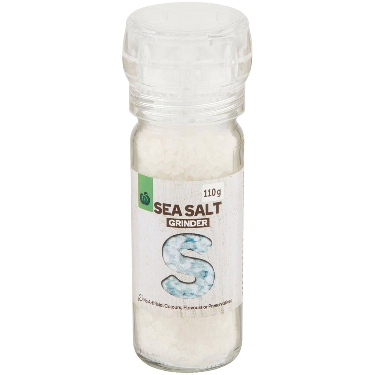Woolworths Sea Salt Grinder 110g Woolworths