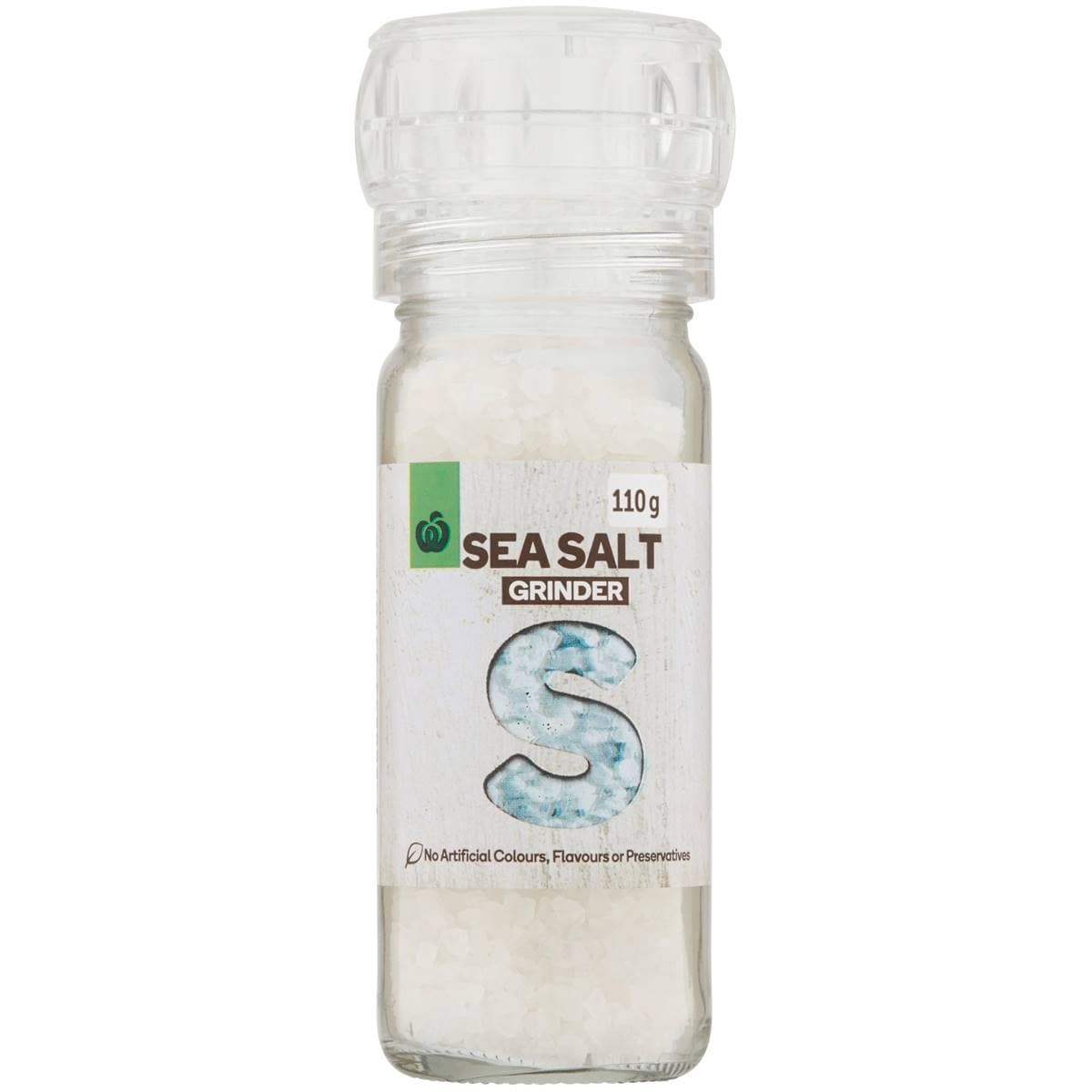 Woolworths Sea Salt Grinder 110g Woolworths
