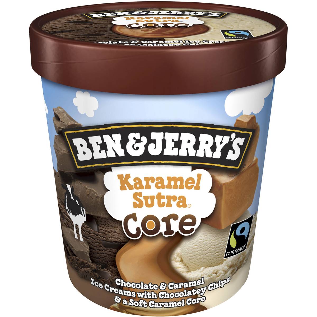 Ben & Jerry's Ice Cream Karamel Sutra 458ml Tub Woolworths