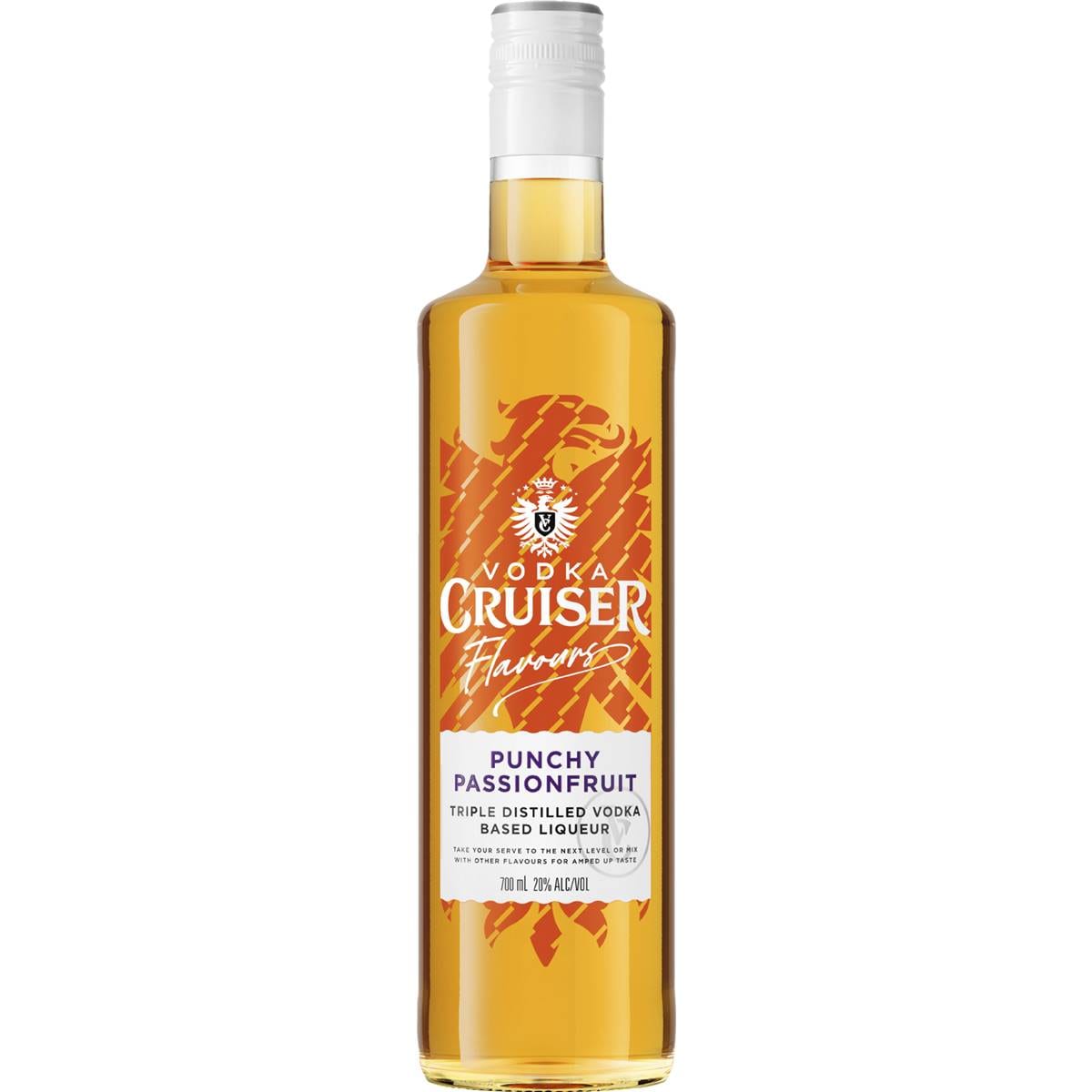 Vodka Cruiser Punchy Passionfruit Bottle 700mL