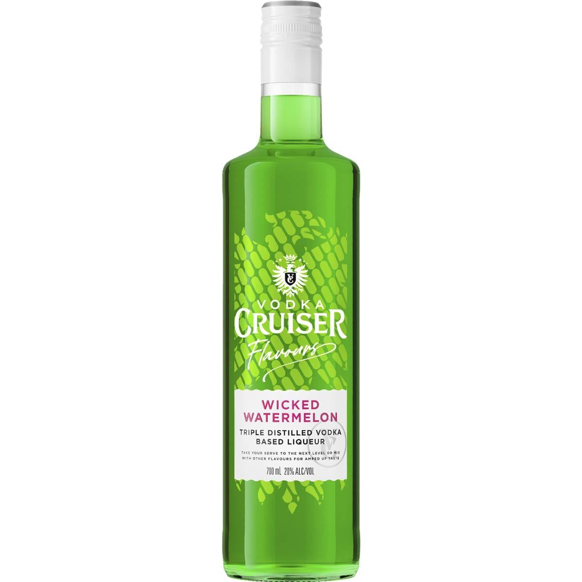 Vodka Cruiser Wicked Watermelon Bottle 700mL