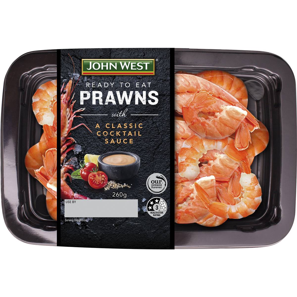 John West Prawns With Cocktail Sauce 260g | Woolworths