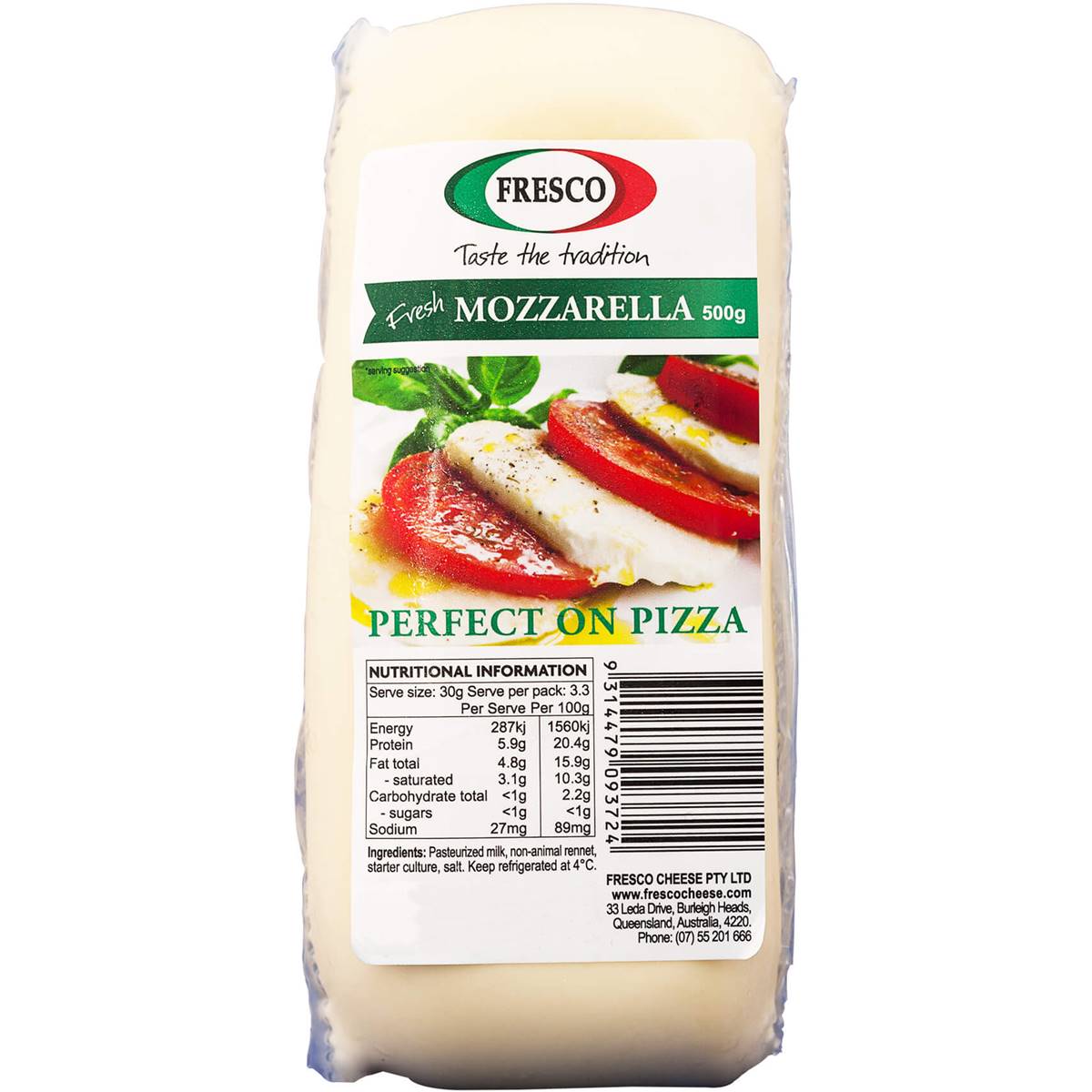 Freshco Mozzarella Cheese Log