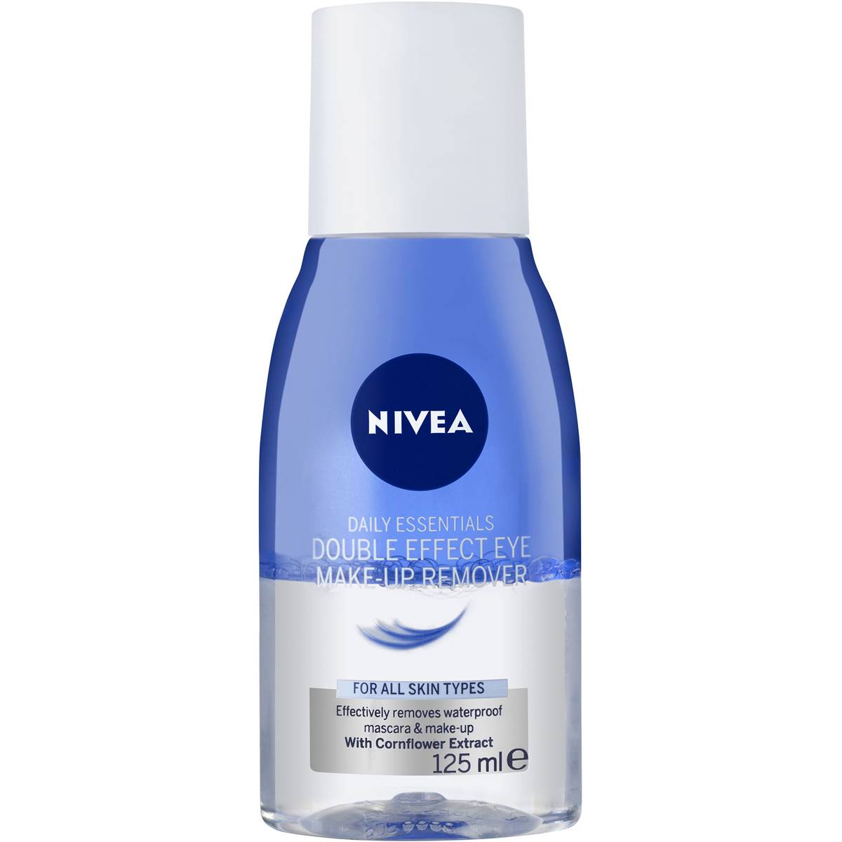 Nivea Double Effect Eye Make Up Remover 125ml Woolworths