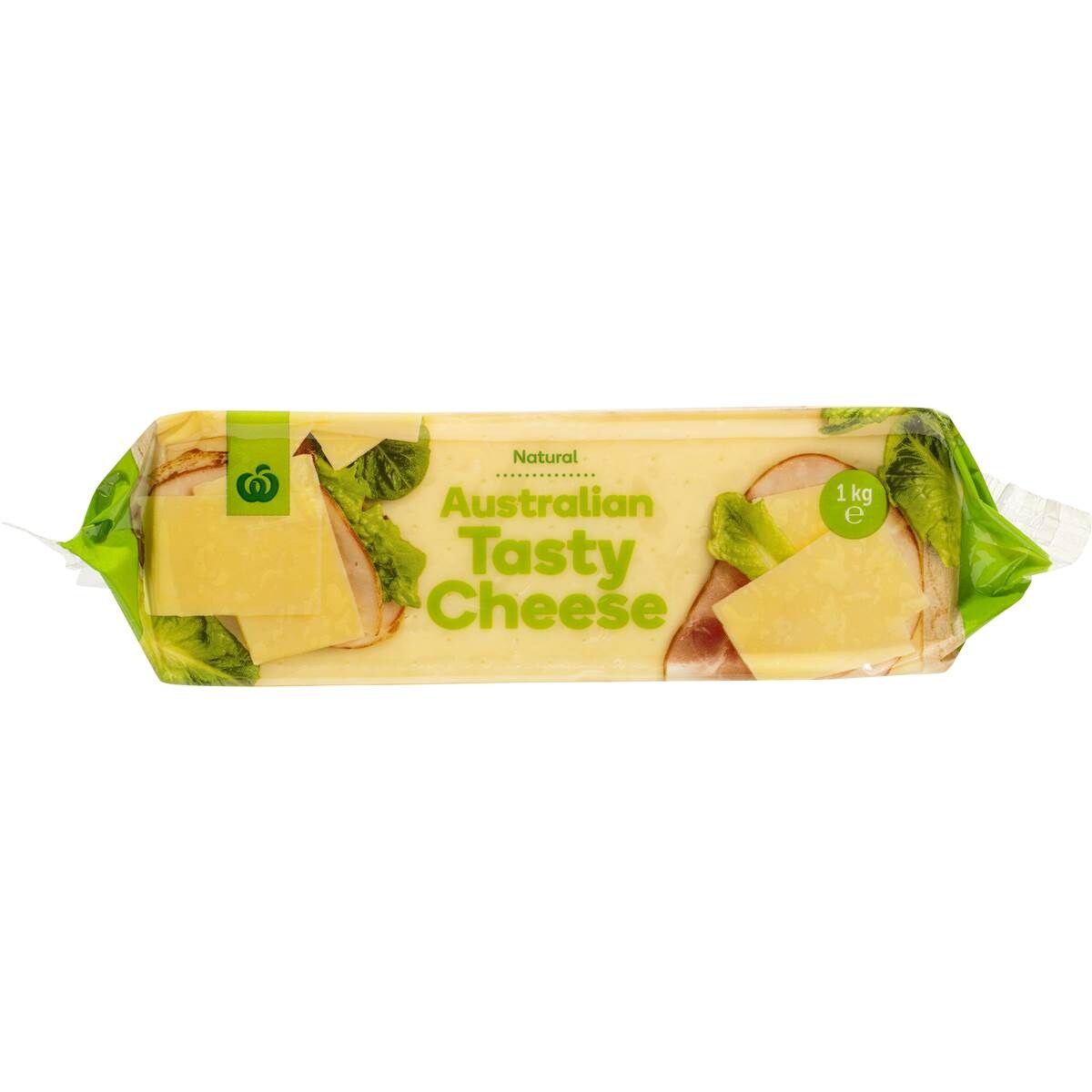 Woolworths Tasty Cheese Block 1kg Woolworths