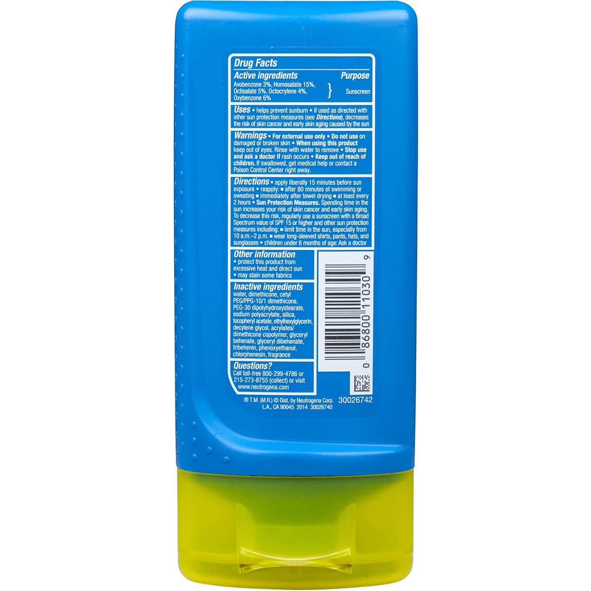 Neutrogena Cool Dry Sports Spf 30 Lotion 147ml | Woolworths