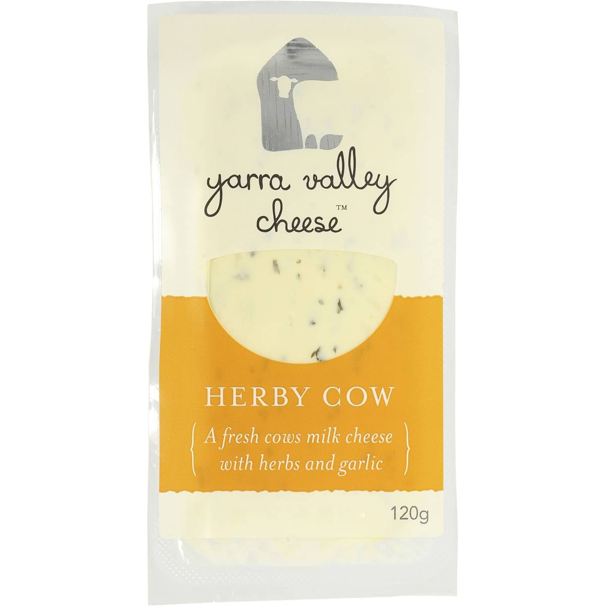 Yarra Valley Cheese Herby Cow 120g Woolworths