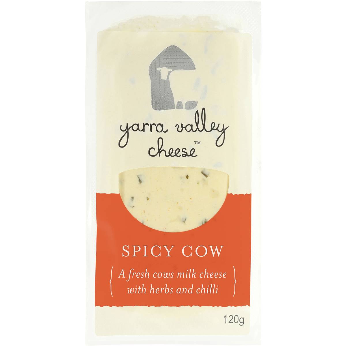 Yarra Valley Cheese Spicy Cow 120g Woolworths