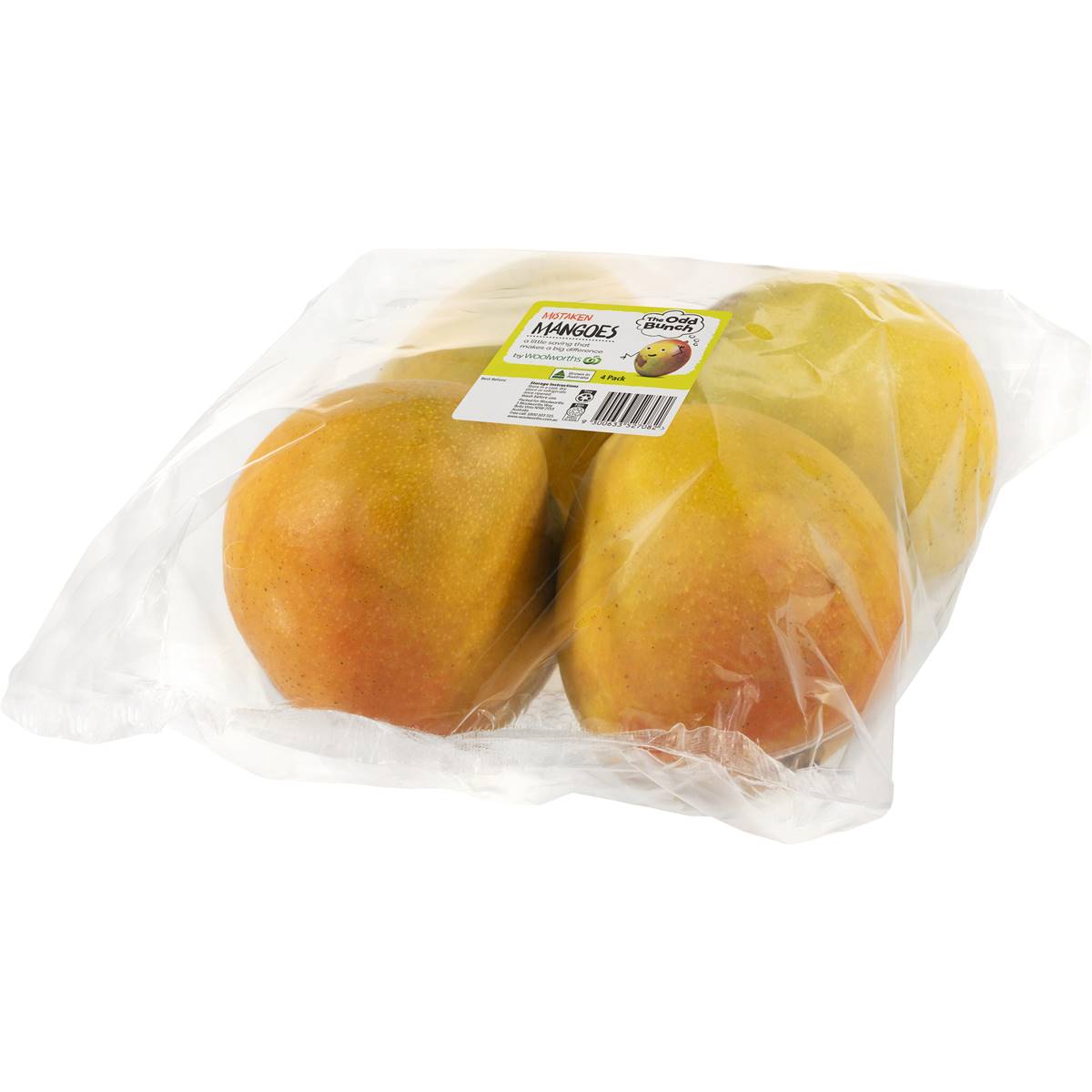 The Odd Bunch Mango 4pk | Woolworths