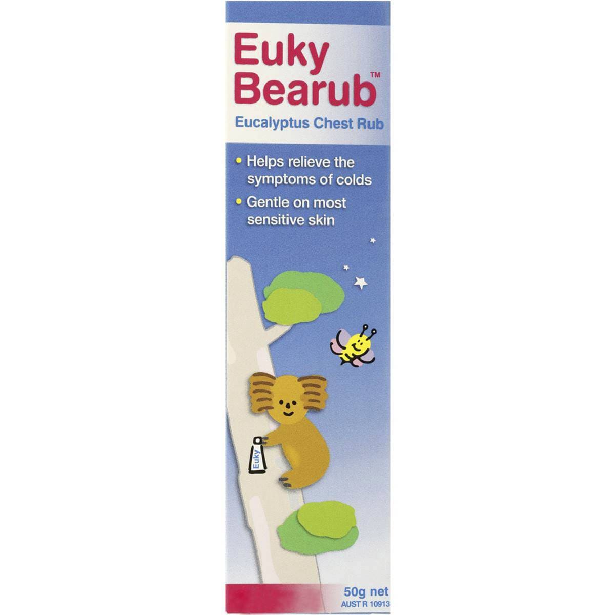 Euky Bearub Eucalyptus Chest Rub 50g Woolworths