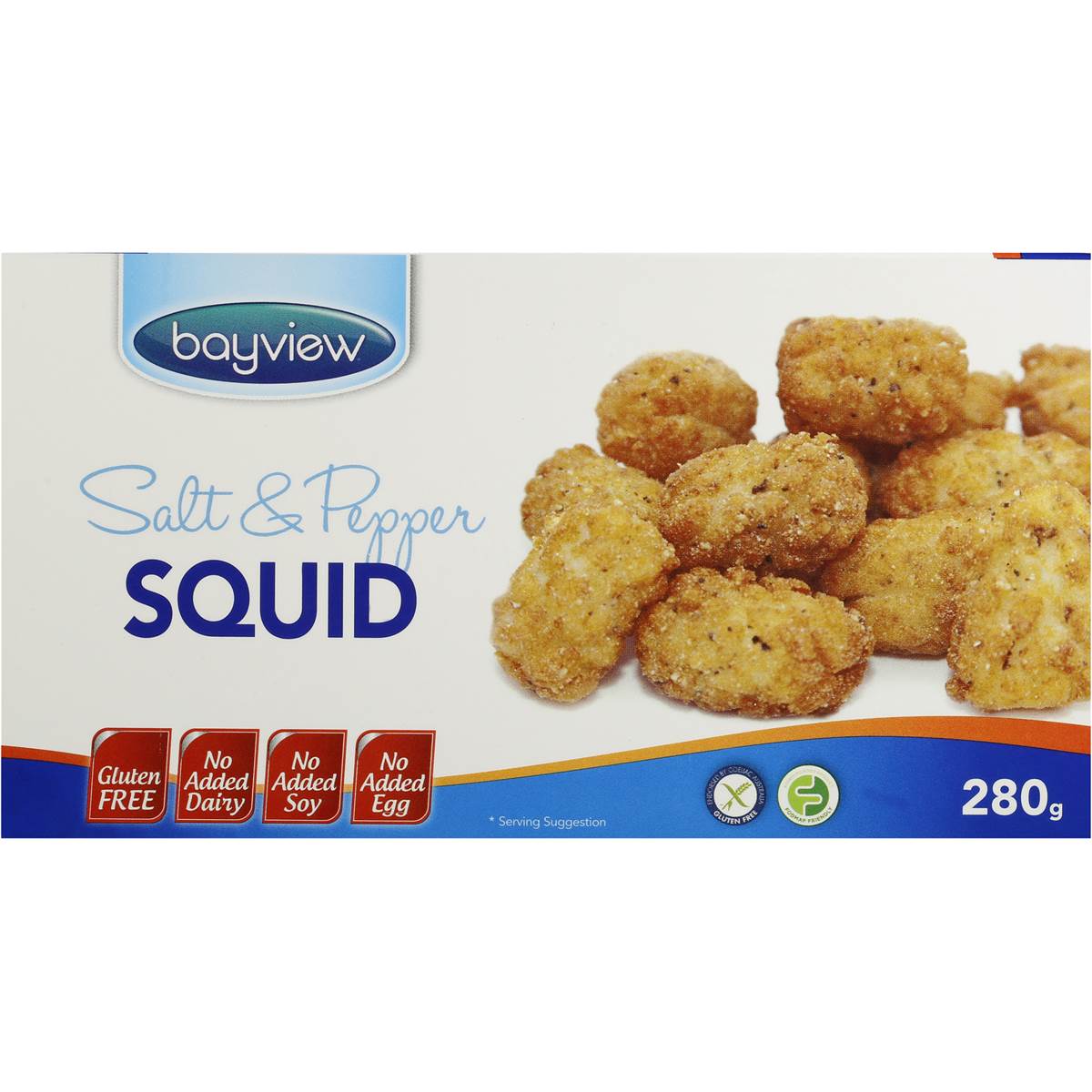 Bayview Gluten Free Salt & Pepper Squid 280g | Woolworths